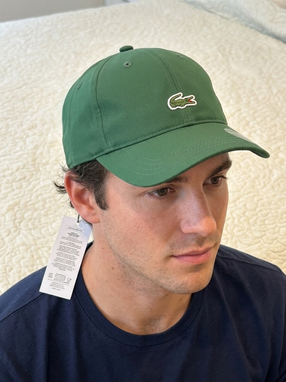 Lacoste Green Baseball Cap
